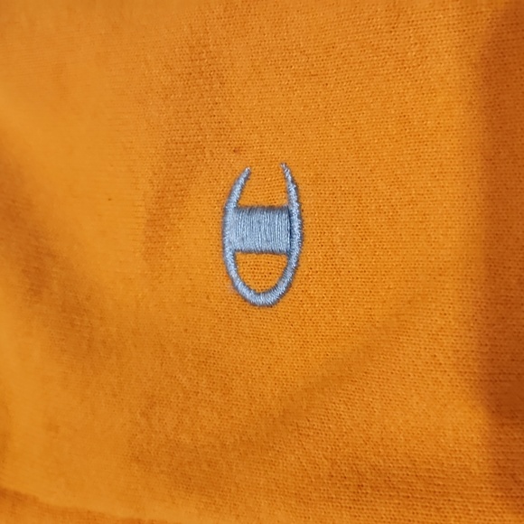 Champion 5 Kids Orange Zippered Hooded sweatshirt - Picture 3 of 7